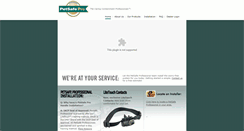 Desktop Screenshot of petsafeprofessional.com